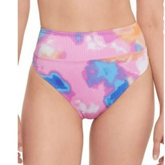 Salt + Cove Tie-Dyed Bikini Bottoms, Created for Macy's - Size: XL- NWT - Picture 10 of 12